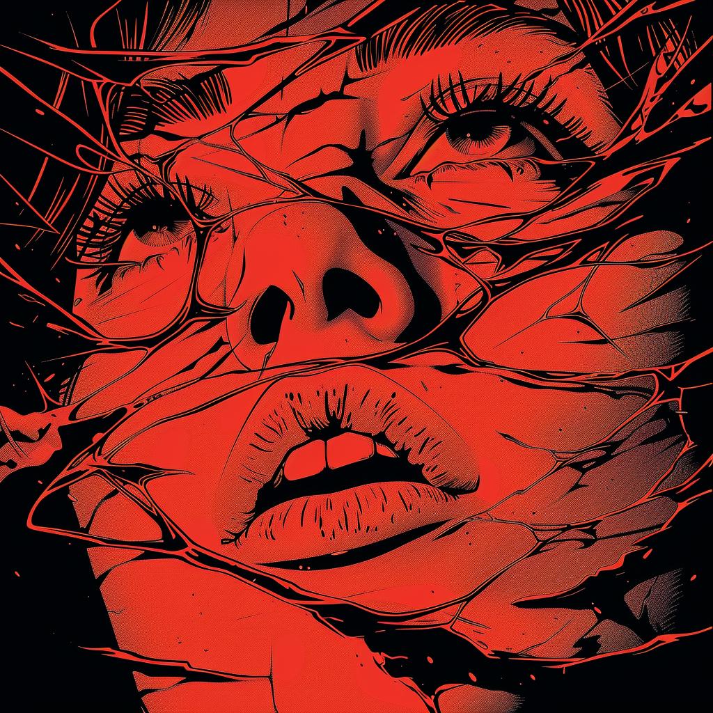 poster  abstract  constructivist  linear  VHS  digital  illustration  shattered  theatrical  fine-detail 1026139