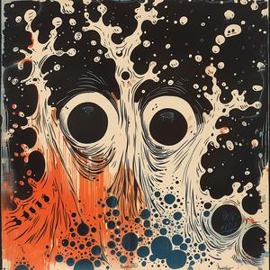 chromolithography  painting  face  eyes  colorful  illustration  splash  artwork  design  portrait 1052355