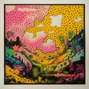 colorful  painting  dots  abstract  vibrant  texture  chromolithography  artwork  visual  color 1058225