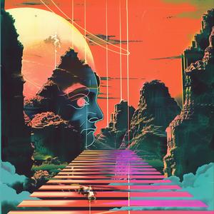 album  cover  surreal  hyper-realistic  screenprinting  Symbolist  art  music  creative  fantasy 1079729