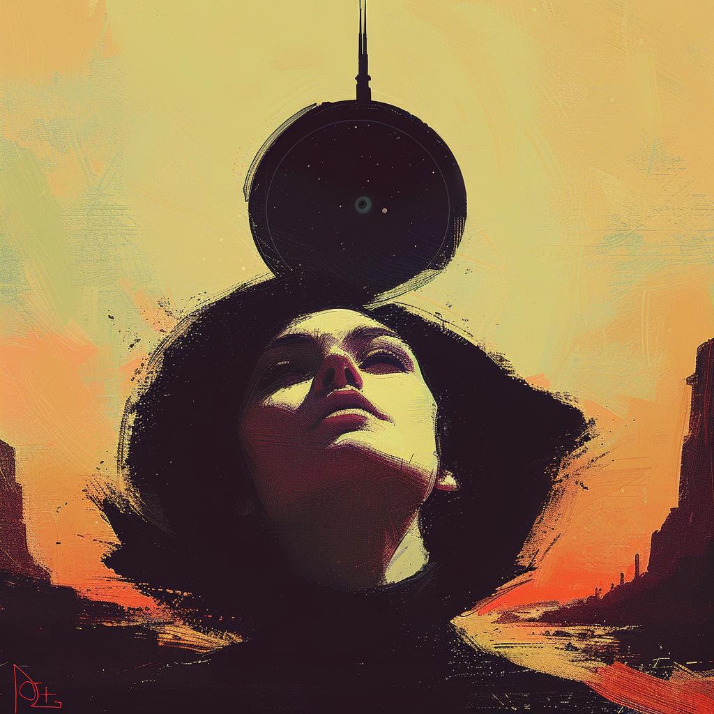 Bauhaus  Constructivism  woman  hat  black  background  art  illuminati  symbols  mystical 941464