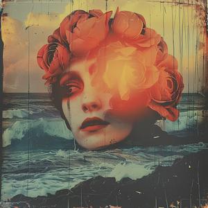 woman  flowers  sunset  nature  beauty  serene  portrait  color  tranquility  artistic 1039978
