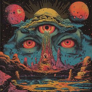 surreal  album  cover  art  illustration  symbolist  risograph  hyperrealistic  design  art 1078622