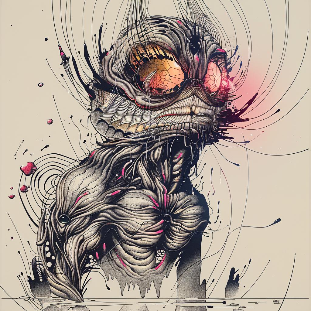 drawing  cat  creature  art  animal  whimsical  illustration  stylized  design  character 946655