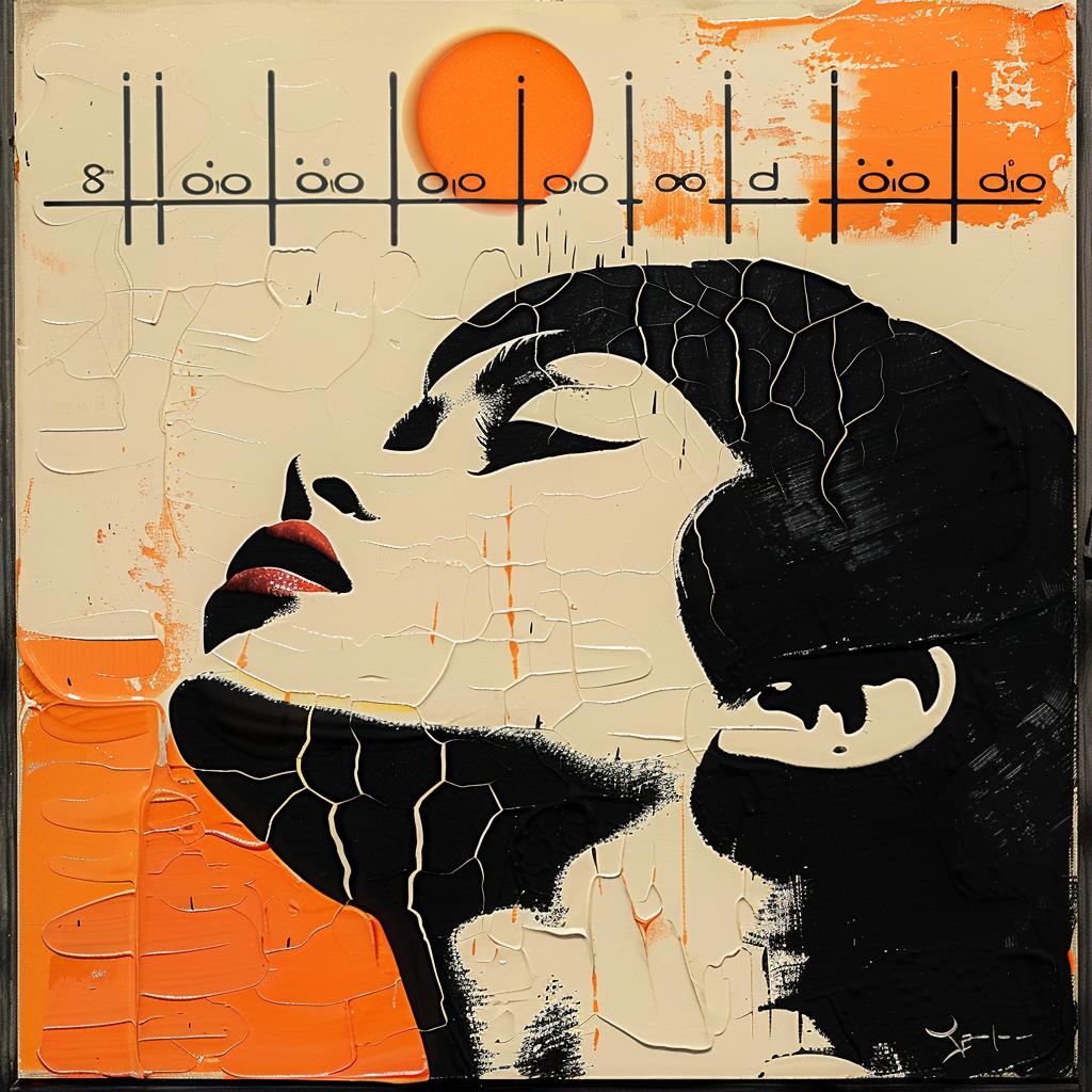 1980s  album  cover  encaustic  imperfect  latina  sun  palette  knife  background 963455