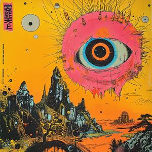 surreal  album  cover  eyes  Tsukioka  Yoshitoshi  Tim  Biskup  Risograph  Symbolist 1078478