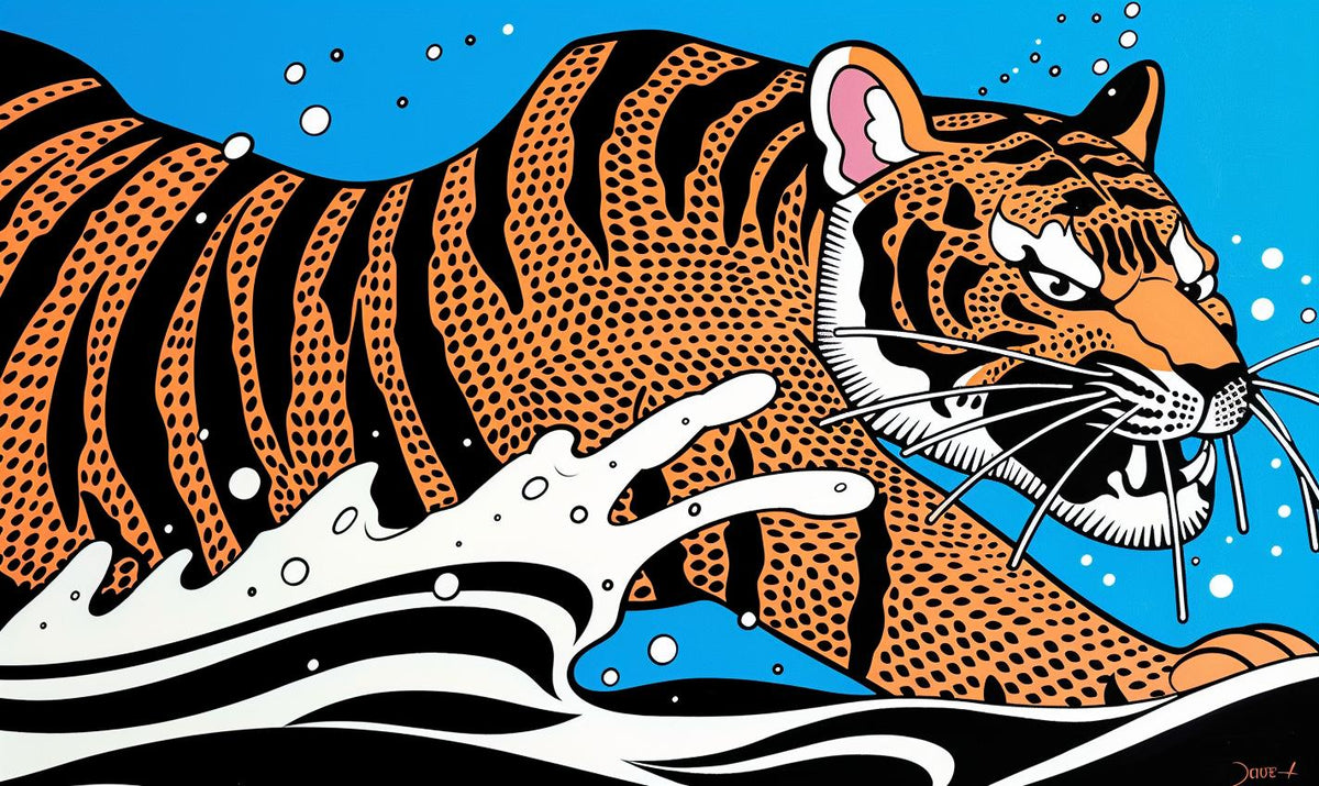 tiger  running  water  wildlife  nature  action  dynamic  freedom  blue  energy 1022000