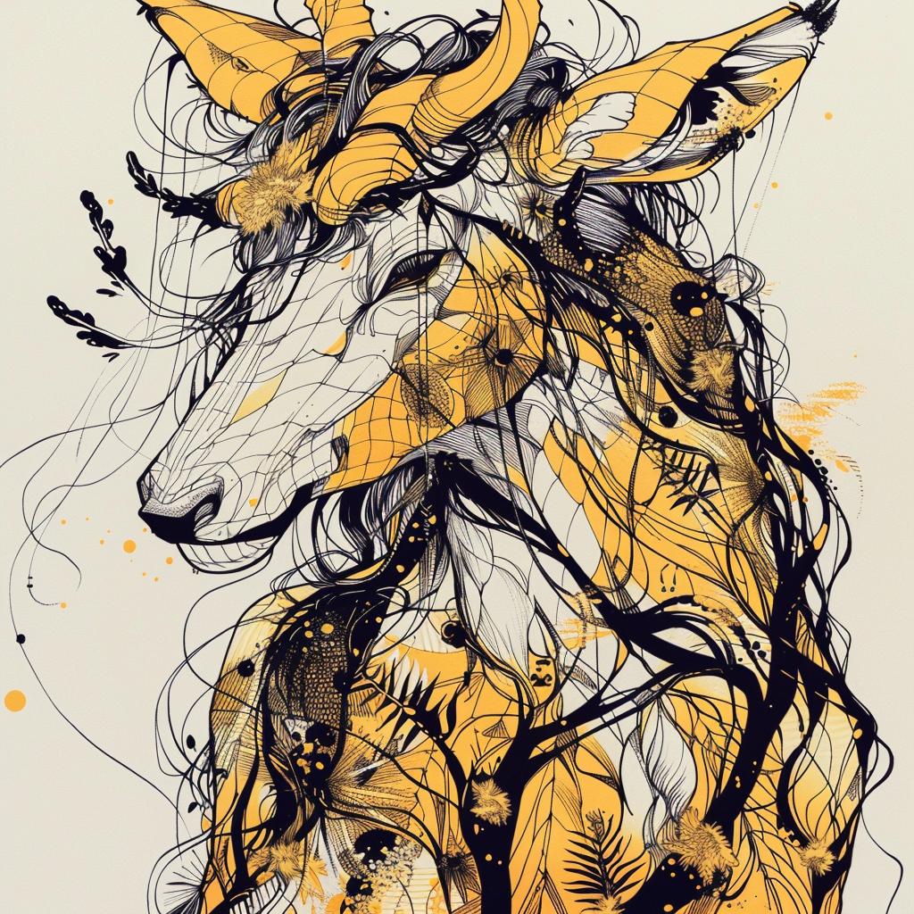 mythical  creature  hybrid  animal  unique  fantastical  digital  art  exploration  genera 953234