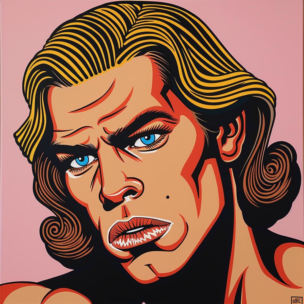man  painting  blue  eyes  oil  canvas  portrait  art  2019  character 1023871