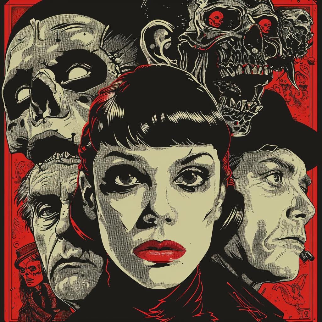 poster  movie  screenprinting  fine-detail  vintage  art  illustration  style  graphic  design 1025860