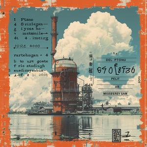 tycho  album  cover  industrial  factory  background  orange  white  minimalism  abstract 1040361