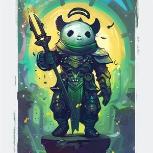 panda  armor  sword  illustration  chromolithography  fantasy  art  playful  whimsical  colorful 1048798
