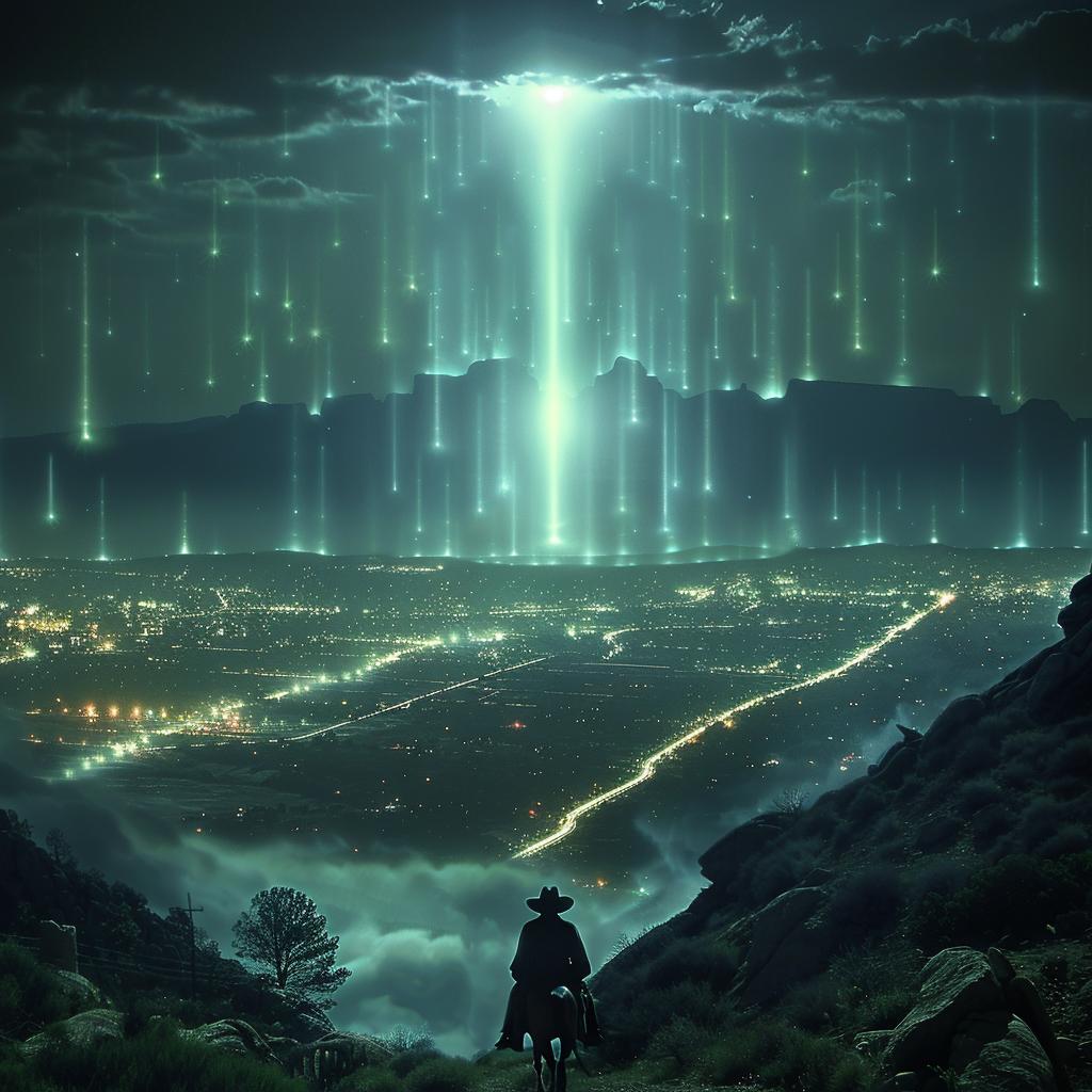mountain  light  cyborg  surreal  glow  lighting  horror  natural  volumetric  art 962942