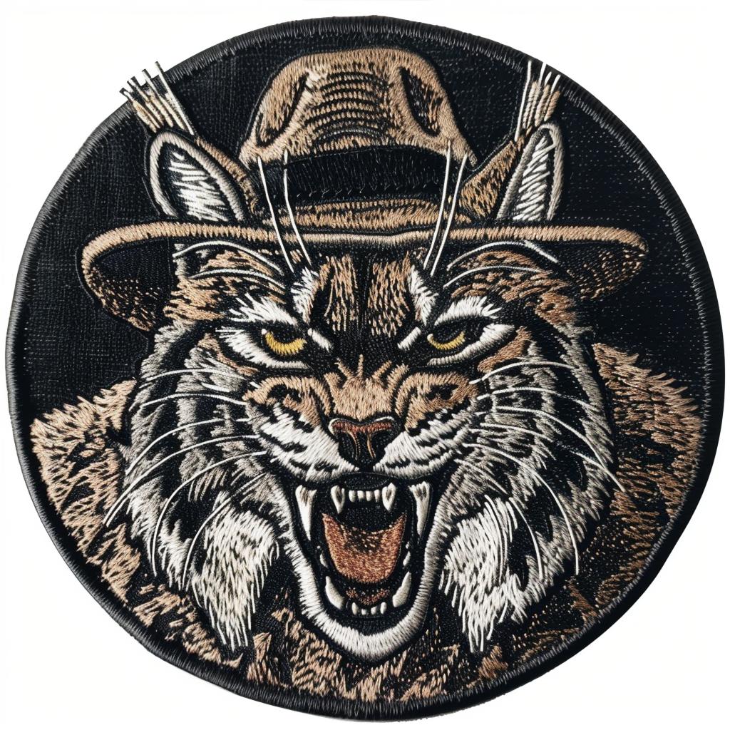 patch  tiger  hat  chenille  streetwear  contrasting  colors  simple  urban  minimal 955033