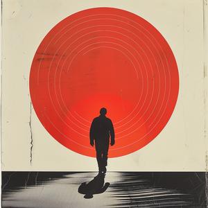 EDM  album  cover  poster  movie  illustration  Saul  Bass  vector  graphic 1060530