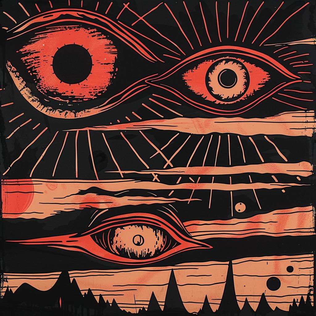 provocative  art  naturalistic  spiritual  dark  occult  introspective  eyes  mystical  expression 936190