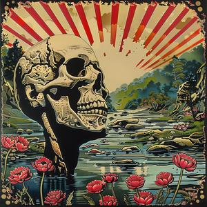 skull  flowers  painting  background  chromolithography  dark  floral  symbolic  mysterious  art 1052513