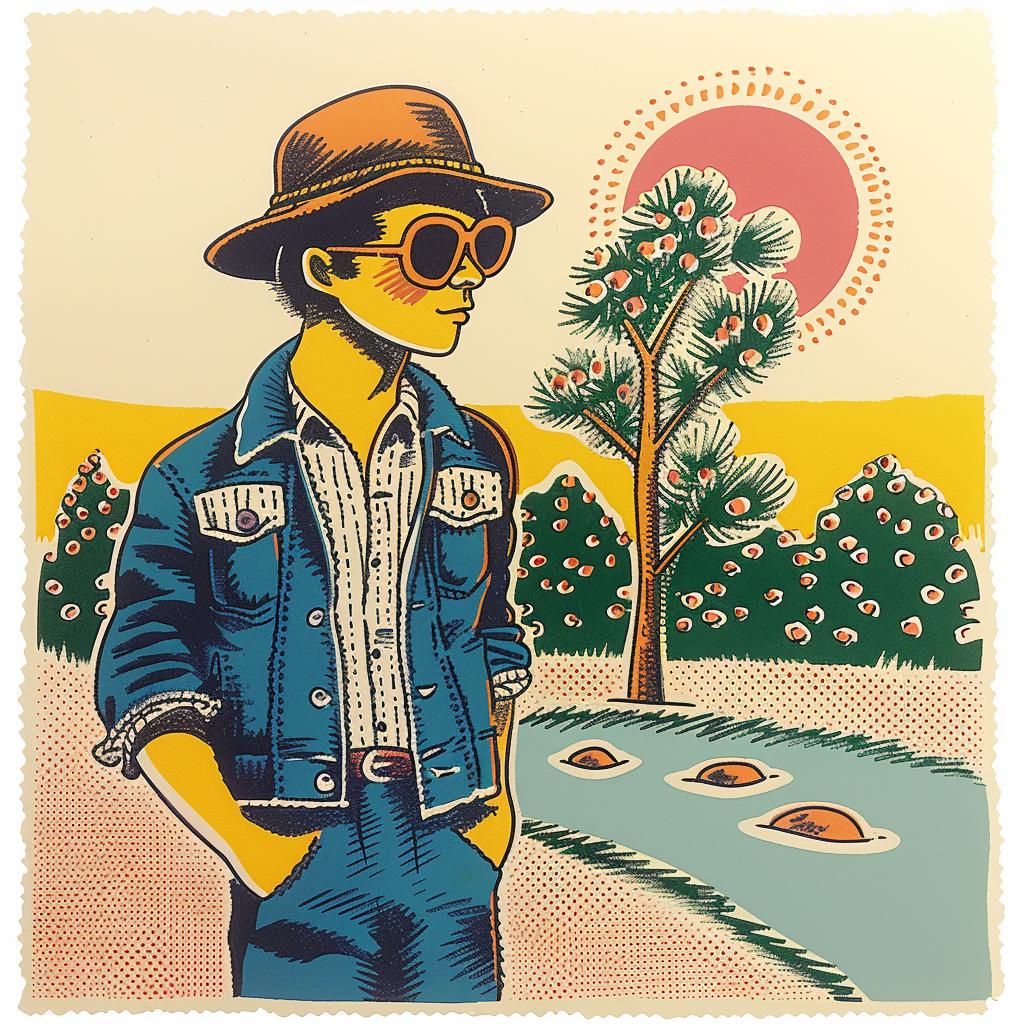 man  hat  sunglasses  poster  colorful  design  fashion  stylish  graphic  urban 963234