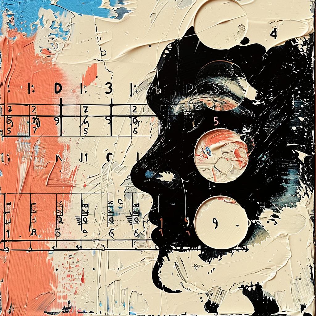 face  clock  album  art  palette  imperfect  black  blue  punk 963421