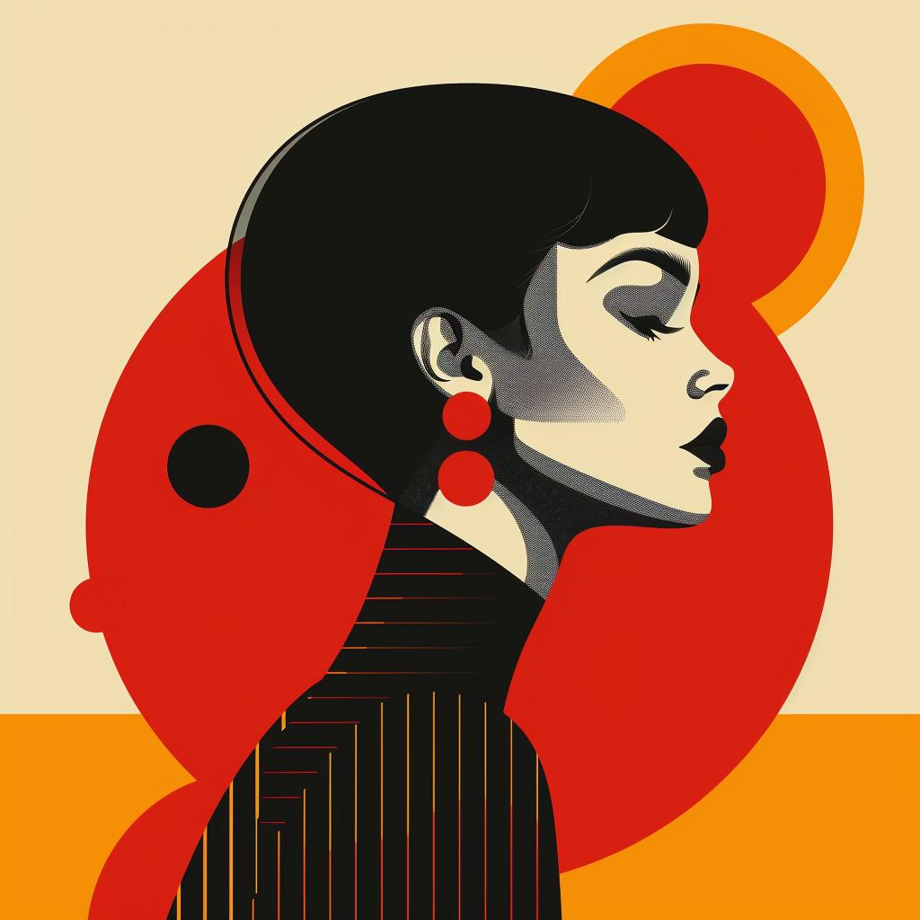 abstract  illustration  minimalist  portrait  elegance  geometric  colorful  stylish  bold  elegant 929367
