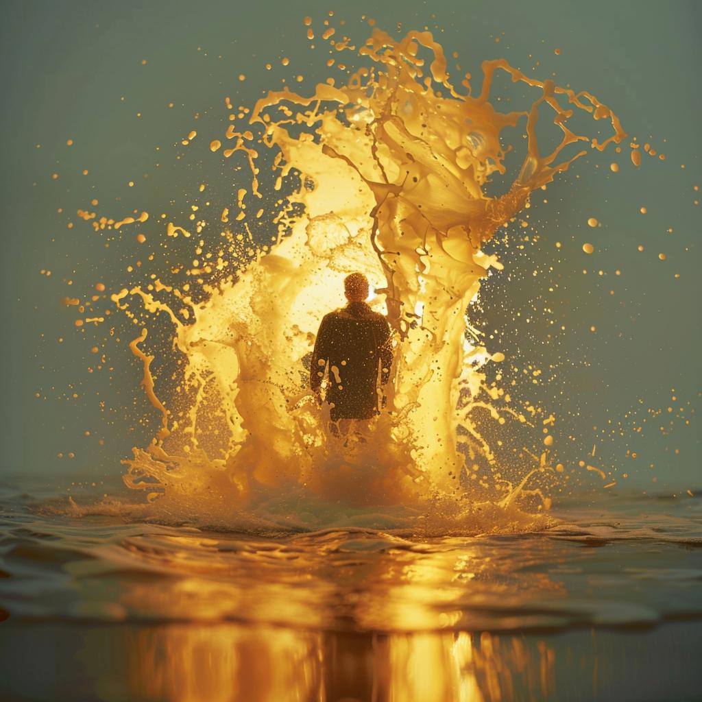 splash  photography  man  water  dynamic  lighting  color  motion  glow  impact 965642