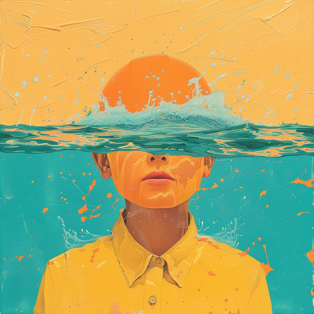 boy  sun  surreal  floating  artistic  illustration  colorful  dreamlike  creative  playful 1016536