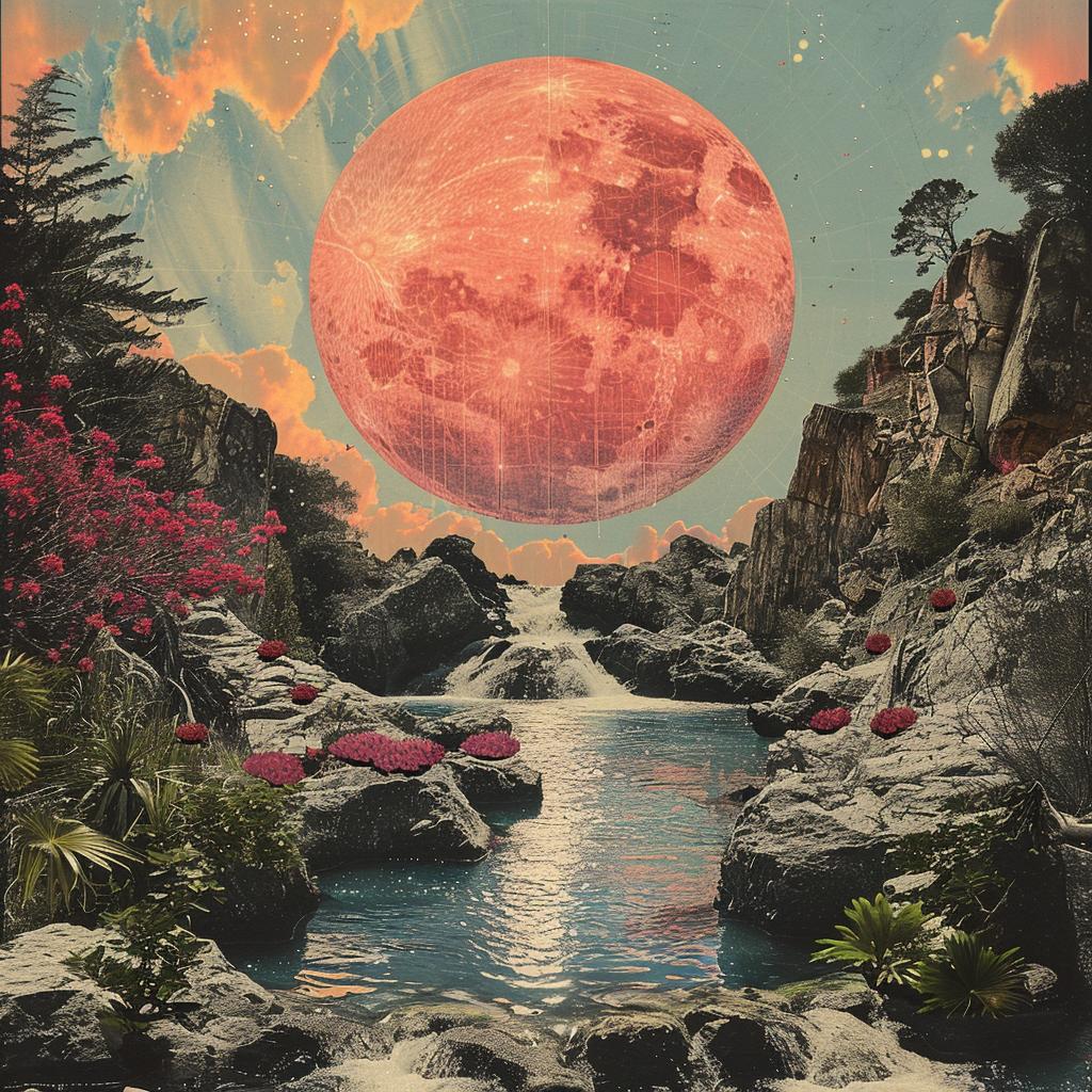 full  moon  canvas  art  print  Justina  Blakeney  night  serene  visuals 960592