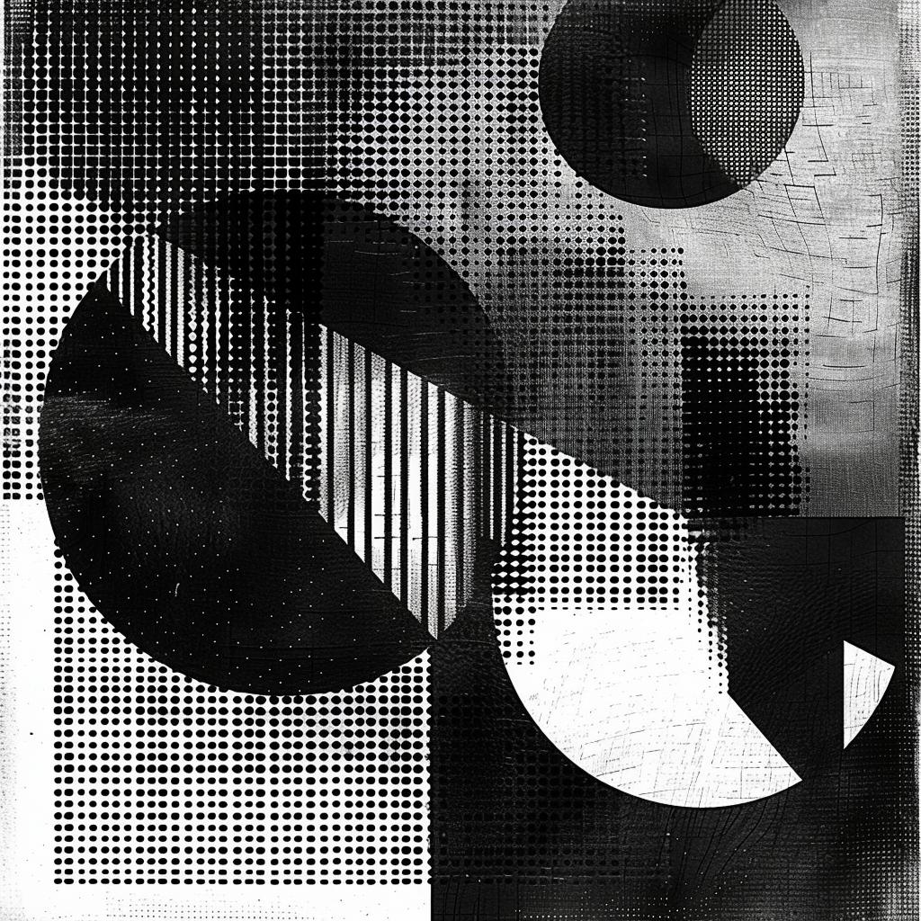 black  white  photo  circle  dot  Bauhaus  Constructivism  abstract  minimalist  digital 961891