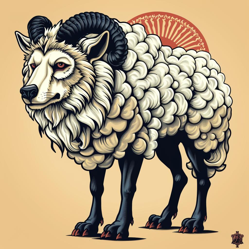 mythical  hybrid  creature  ram  sun  fantastical  unique  animal  nature  imaginative 941172