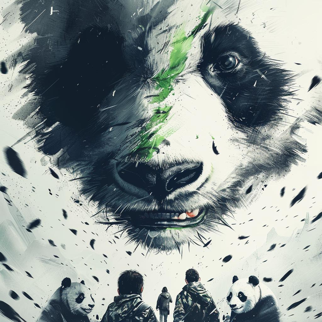 ملصق فيلم باندا، تصميم جرافيكي، رسوم متحركة مرحة، مرحة، 938437