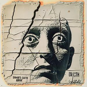poster  face  crack  wall  encaustic  paint  abstract  vintage  art  design 1067317