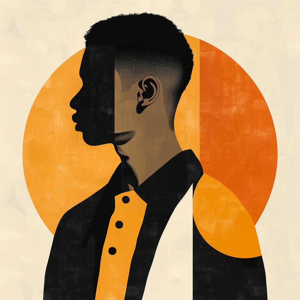poster  silhouette  color  contrast  elegance  african-american  bold  stylish  minimalist  art 929252