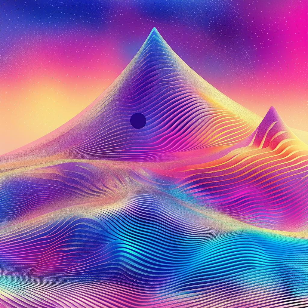 digital  art  mountain  waves  painting  scenic  colorful  landscape  nature  abstract 967779