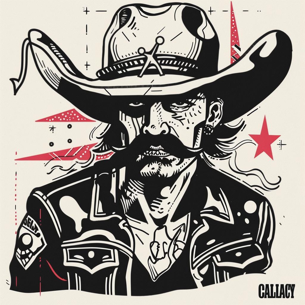 Cartoon  Cowboy  Hat  Mustache  Character  Illustration  Stylized  Western  Art  Humorous 937882