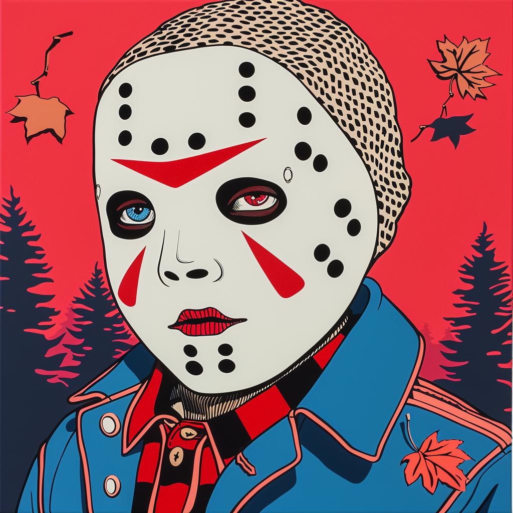 Jason  Voorhees  Mask  Horror  Film  Slasher  Character  Dark  Poster  Iconic 972988