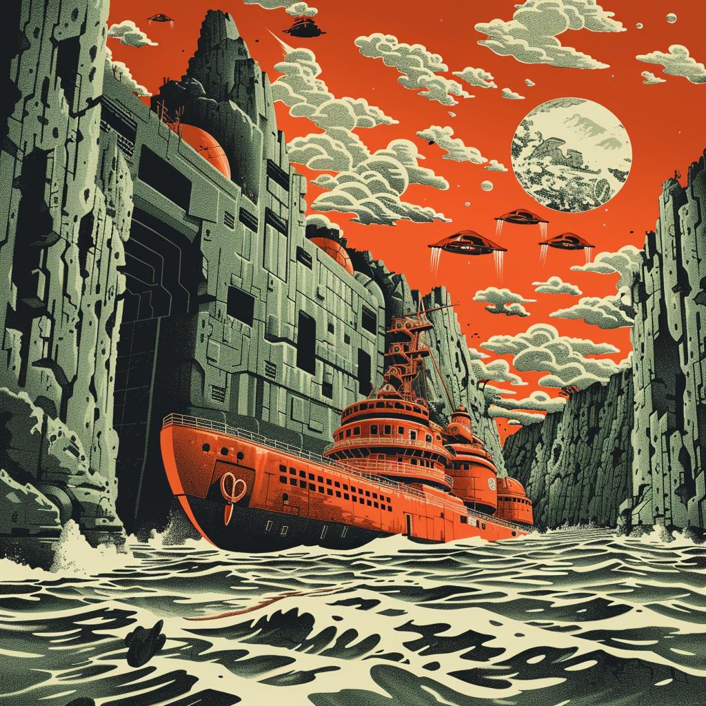 Mars  colony  spaceport  futuristic  ship  civilization  sci-fi  crazy  landscape  adventure 946391