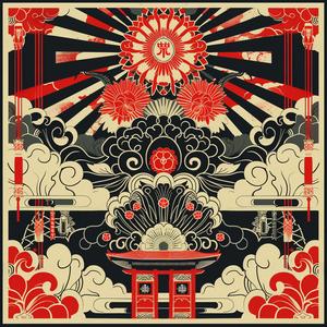 El  Lissitzky  Rodchenko  poster  design  minimal  elements  symmetry  artnouveau  floral 1058784
