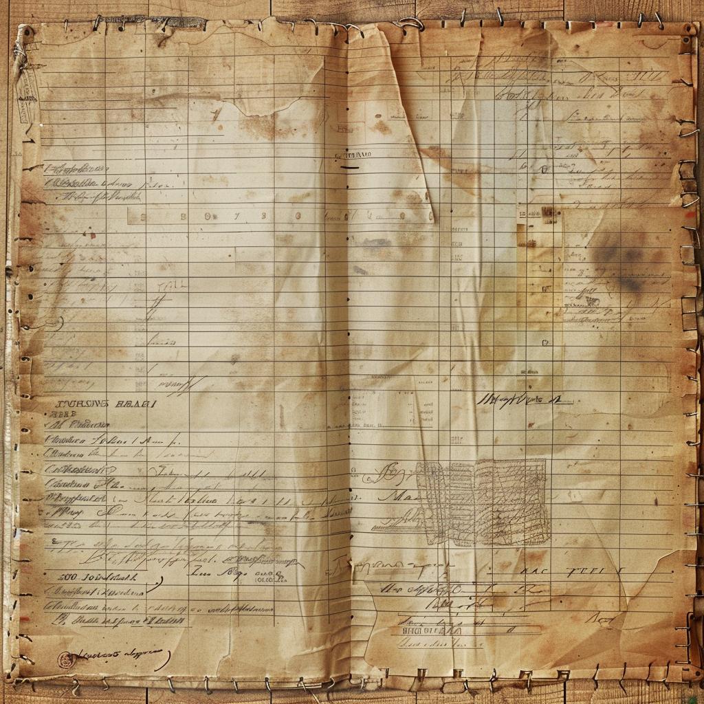 vintage  ledger  texture  background  scrawled  writing  aged  paper  table  wooden 962208