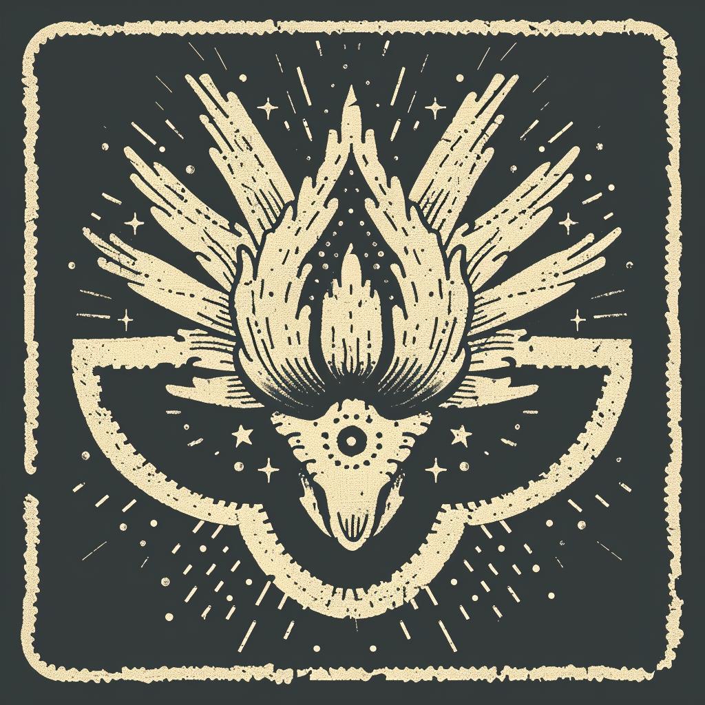 badge  symmetrical  provocative  spiritual  terror  dark  occult  nature  bird  black 933287