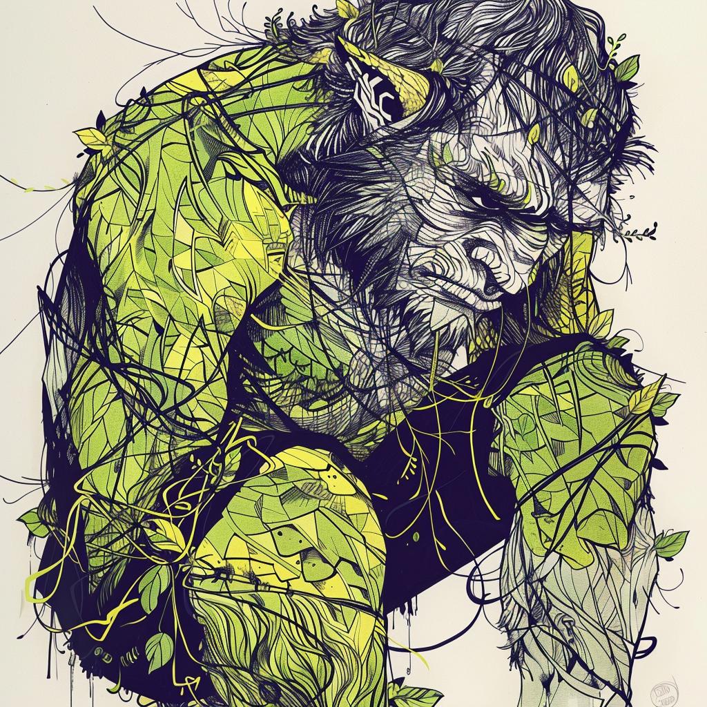 mythical  creature  hybrid  fantastical  vines  unique  blending  essence  monsters  pop culture 952350