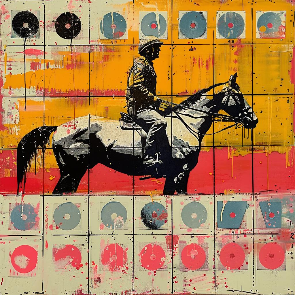 encaustic  impasto  horse  record  surreal  artwork  composition  character  portrait  art 1015473