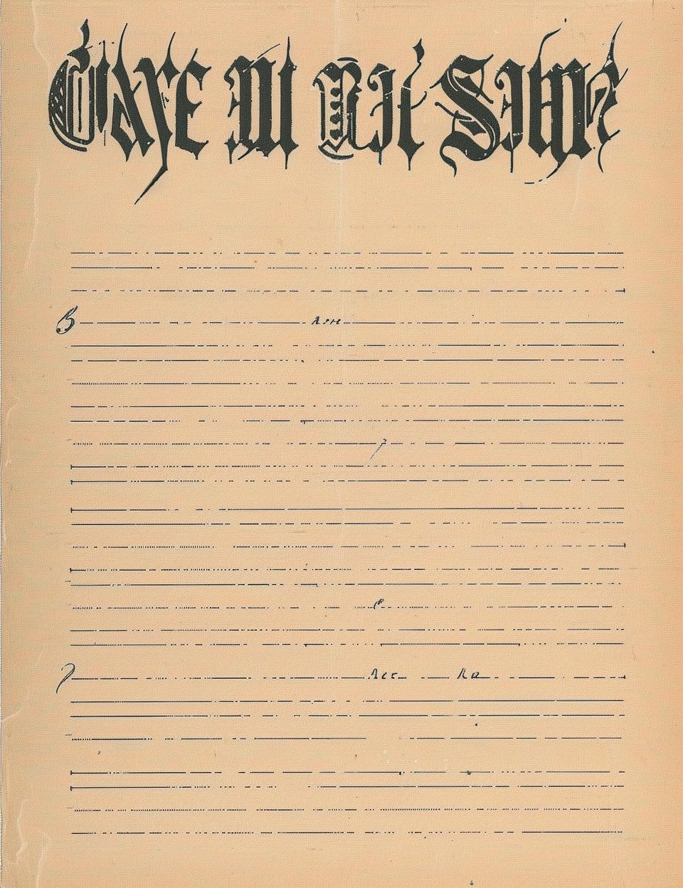 vintage  blackletter  document  typography  design  text  art  calligraphy  gothic  lettering 940874