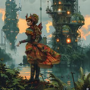 world  fantasy  person  imaginative  scenic  artistic  colorful  creative  landscape  dreamlike 1060032