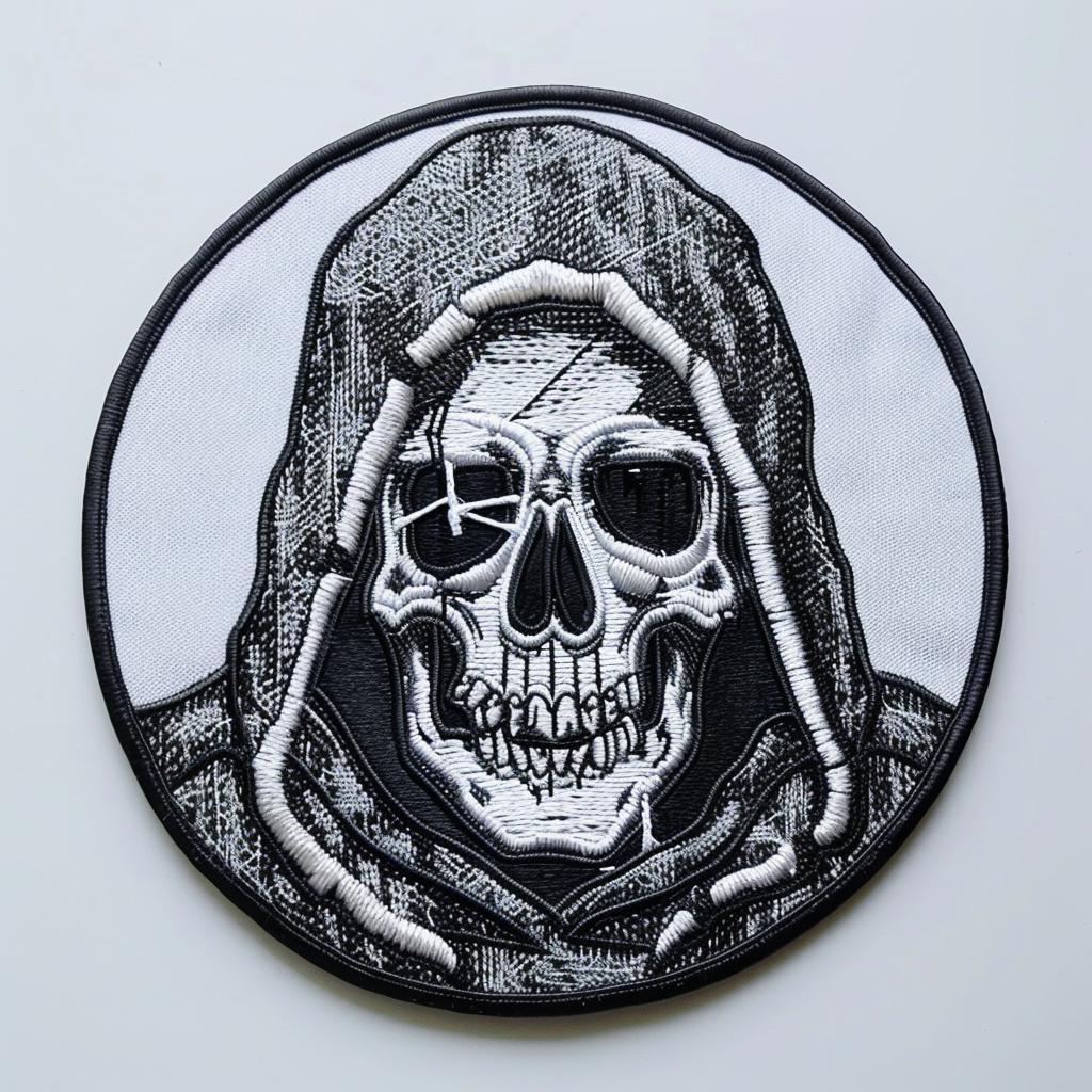skull  hoodie  patch  streetwear  chenille  minimal  stitches  border  graphic  design 961298