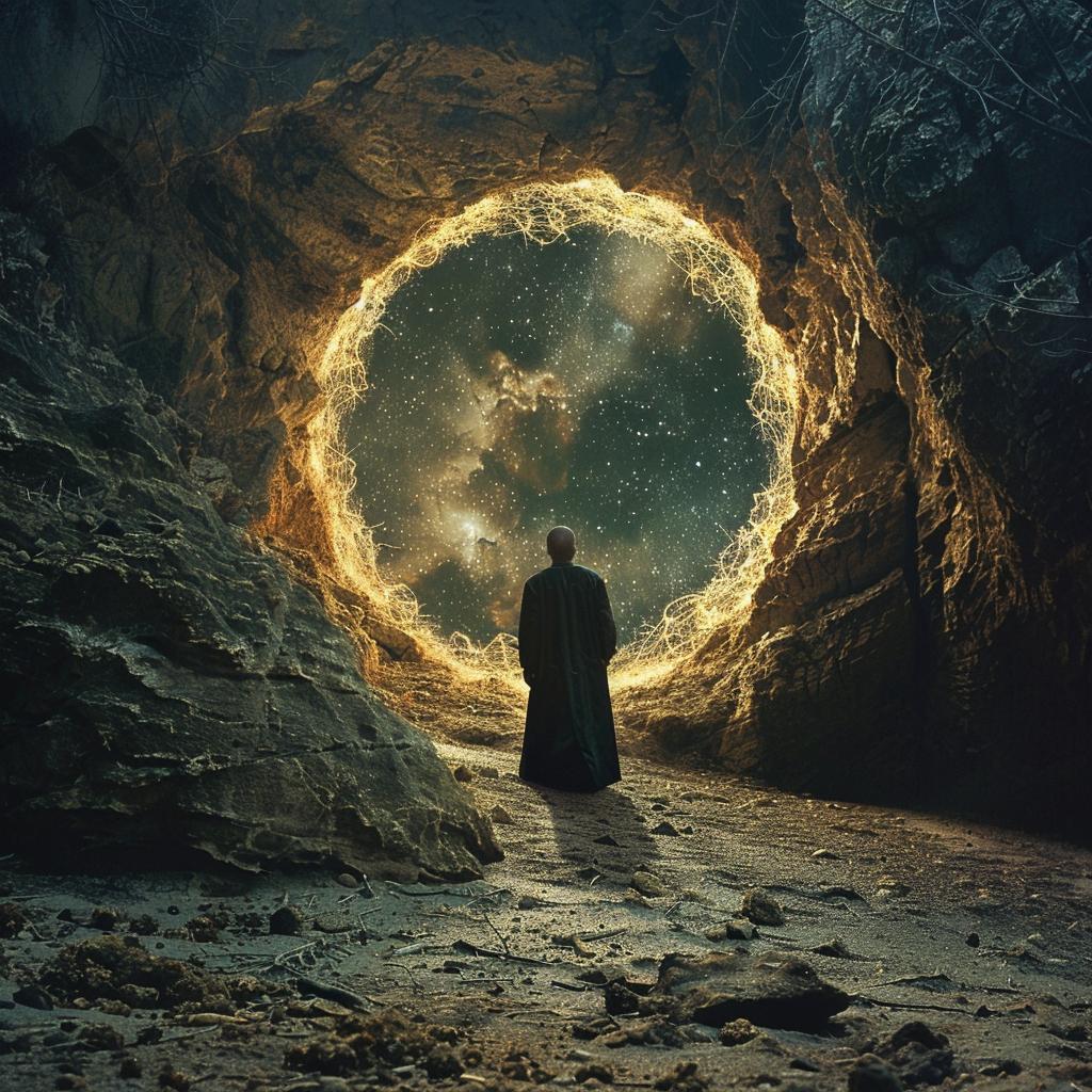 surreal  occult  sci-fi  photo  dark  arts  lighting  glow  mysterious  figure 965935
