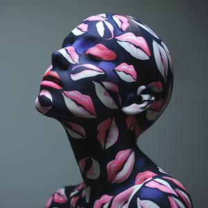 bodypaint  lips  colors  hyperrealism  bodyprints  intensity  motifs  fluidity  porcelain  closeup 1078739