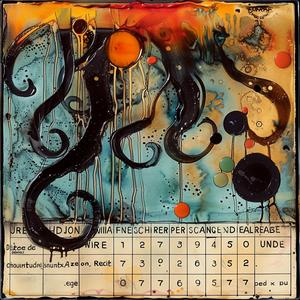 octopus  calendar  encaustic  paint  Todd  White  artwork  colorful  illustration  surreal 1063997