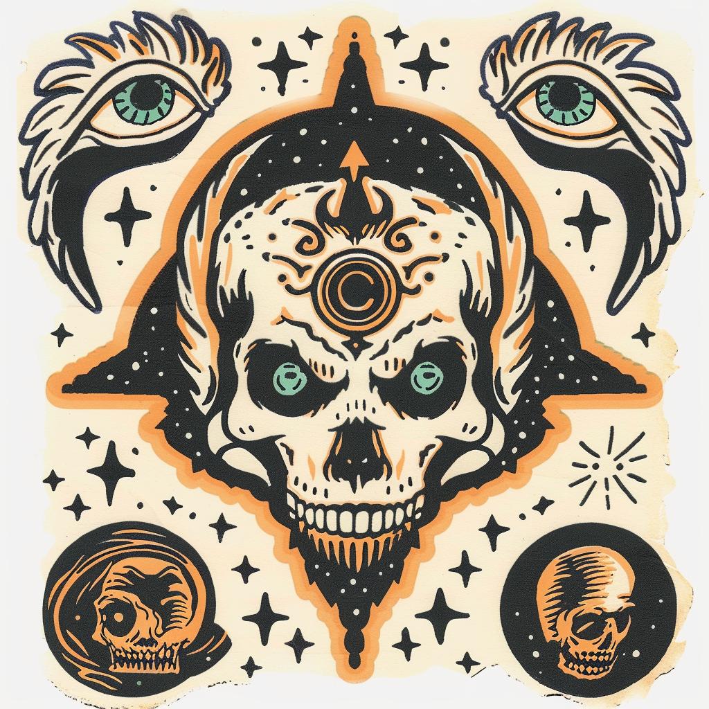 provocative  art  skull  spiritual  dark  occult  introspective  symbols  terror  naturalistic 931968