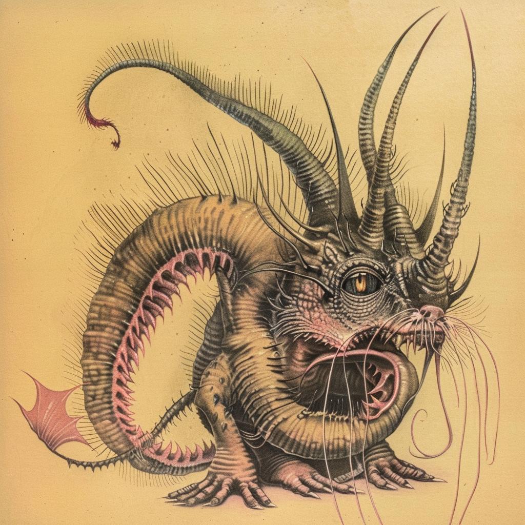 drawing  dragon  horror  monster  fantasy  illustration  creature  art  surreal  mythical 948411