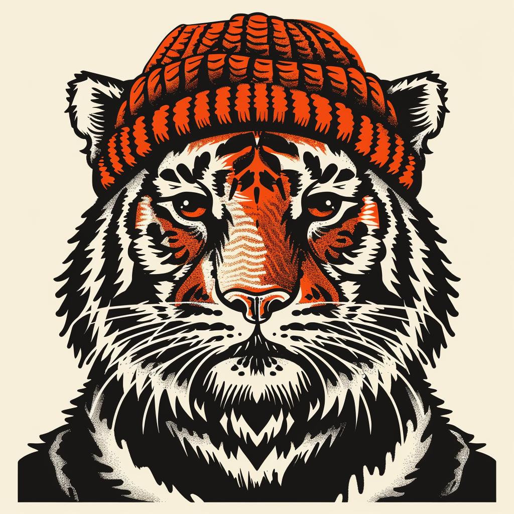 tiger  kawaii  streetwise  culture  minimal  cap  adorable  cute  simple  hat 955928